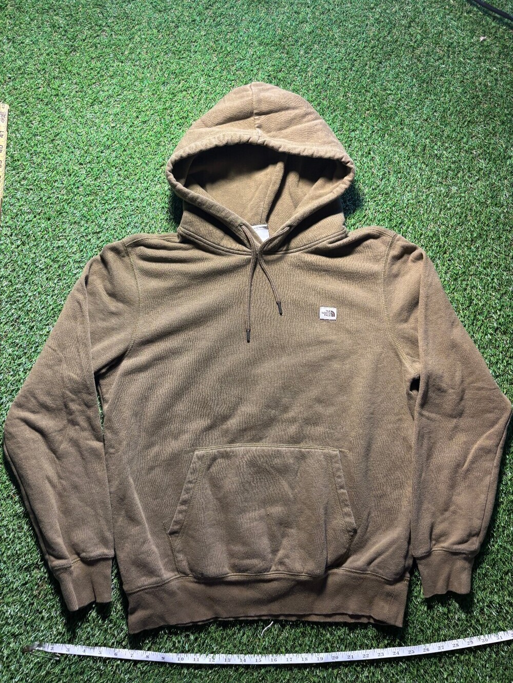 The North Face brown pullover hoodie